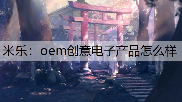 米乐：oem创意电子产品怎么样